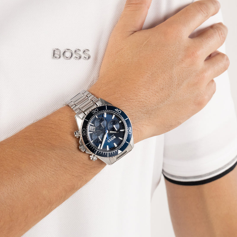 Hugo Boss Chronograph Watch 44 mm HB1514322-zoom-