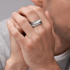 Fossil Harlow Zilverkleurige Ring JF04568040-9