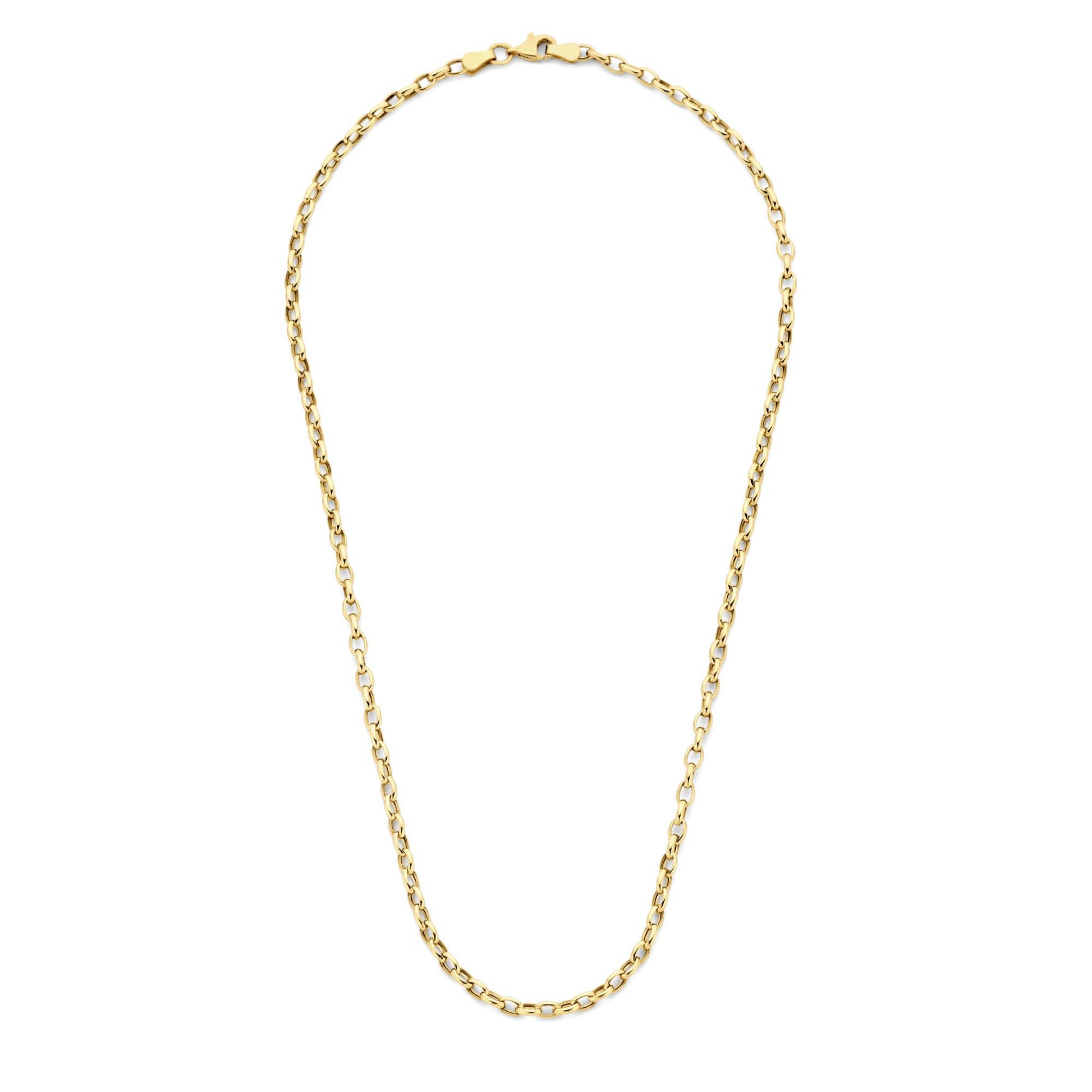 Isabel Bernard Aidee Camille 14 Carat Golden Schakel Necklace IB340159