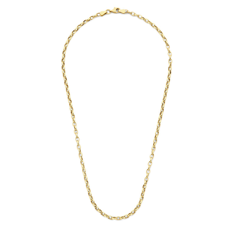 Isabel Bernard Aidee Camille 14 Carat Golden Schakel Necklace IB340159-zoom-