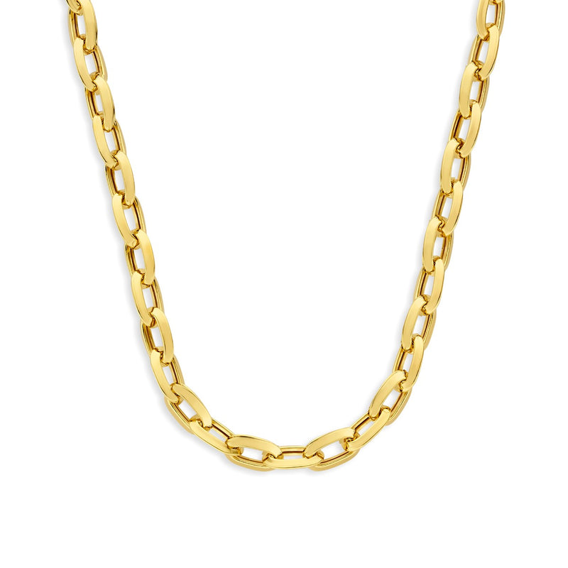 Parte Di Me Bibbiena Poppi Lucia 925 Sterling Silver Gold Plated Link Necklace PDM34102-zoom-