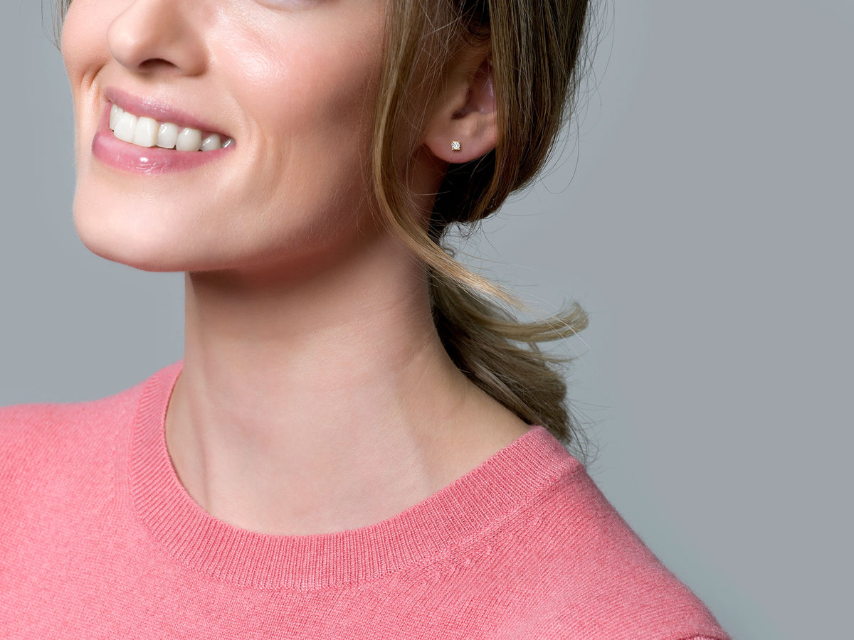 Blush Gold Ear Stud 7128YZI