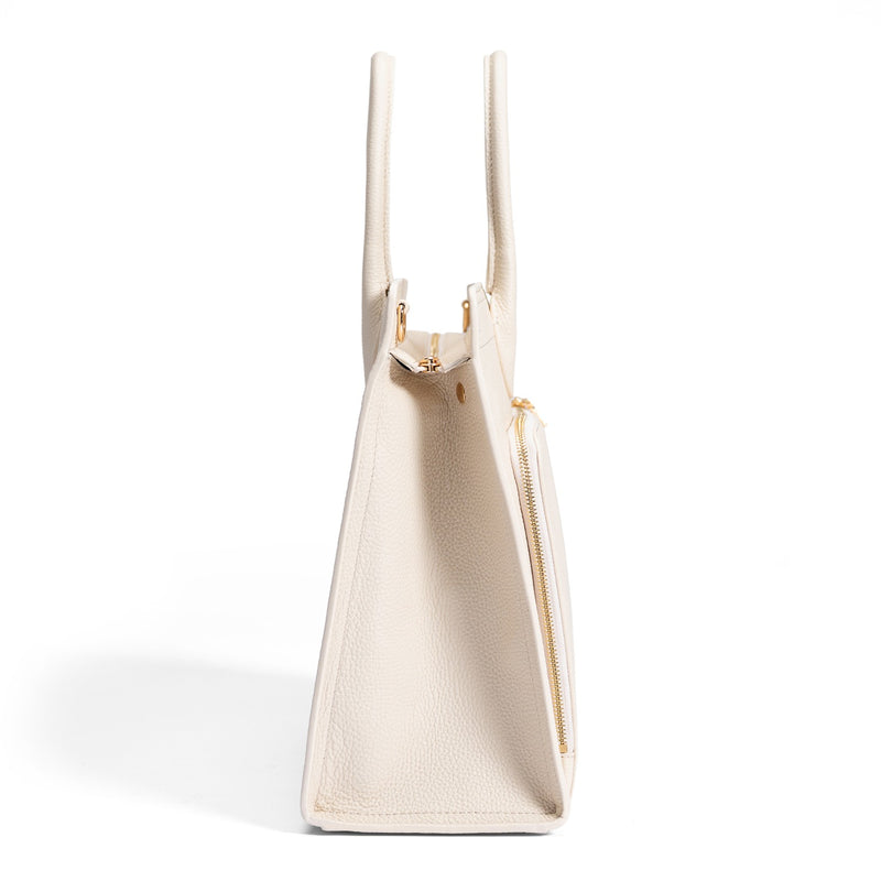 Isabel Bernard Honoré Nadine Crème Calfskin Handbag IB25052-zoom-