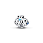Pandora Moments 925 Sterling Silver Enamel Openwork Shell Charm 794695C01