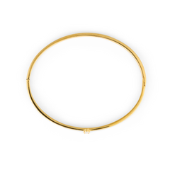 Kenza Nisrine Gold-coloured Small Bangle Bracelet MB1723