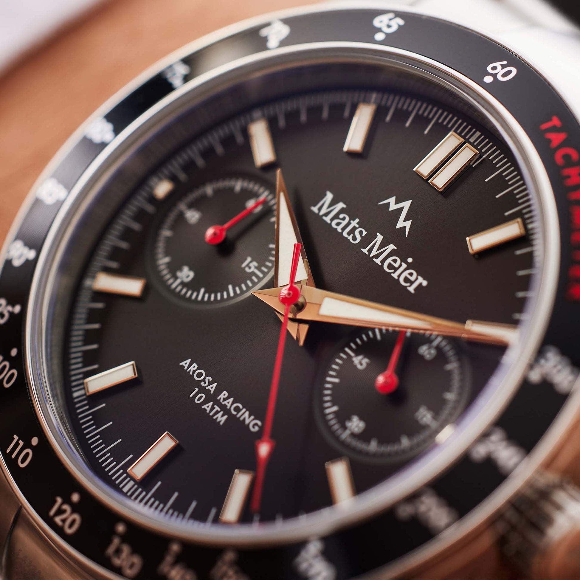 Mats Meier Arosa Racing Chronograph Men's Watch MM50010