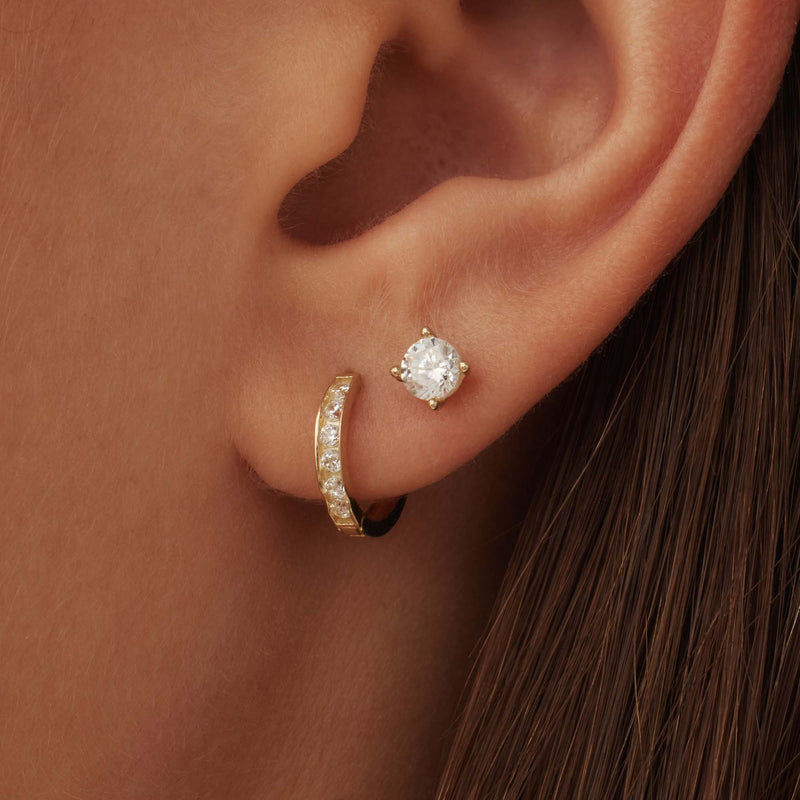 Isabel Bernard Cadeau d'Isabel 14 Carat Golden Earparty giftset IB90054-zoom-
