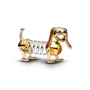Pandora Disney Gold Plated Disney Pixar Toy Story Slinky Dog Charm 764603C01