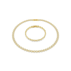 Swarovski Una Gold Coloured Set 5720506