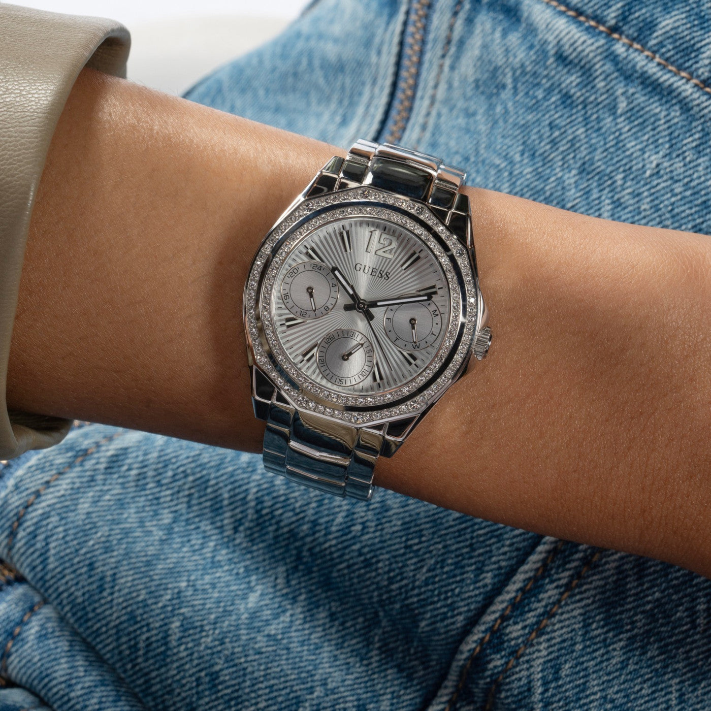 Guess Bryant Silver Watch GW0685L1