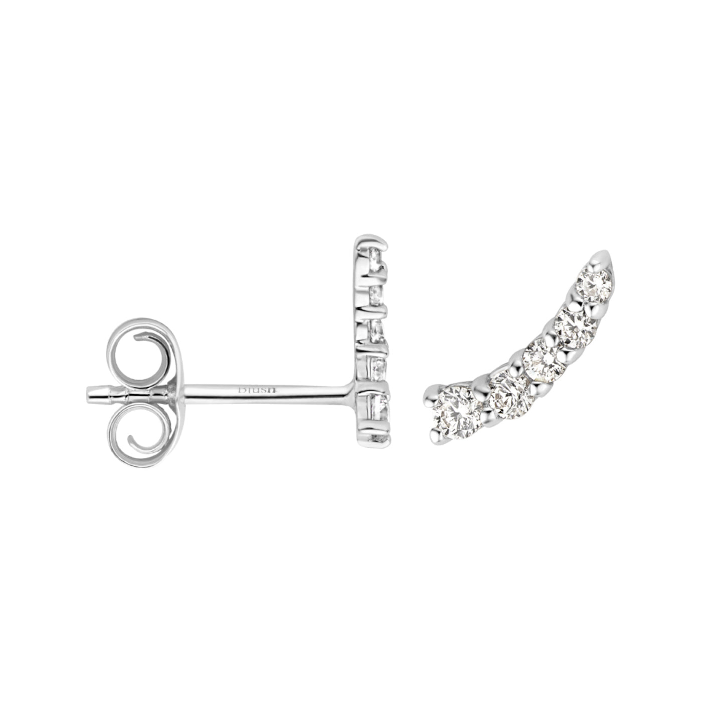 Blush 14 karat white gold Earrings 7319WZI