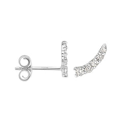 Blush 14 karat white gold Earrings 7319WZI