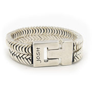 Josh Silver Bracelet 03535-BRA-S/M