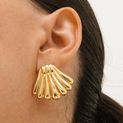24Kae Gold Earrings 424107Y