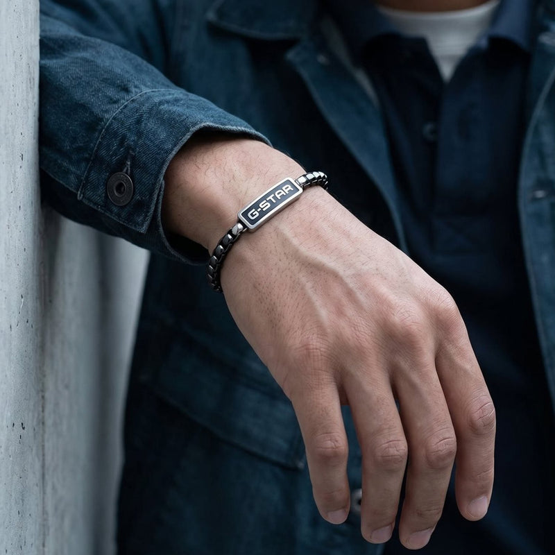 G-Star Floatcore IP Black Box Chain Bracelet GSJ.100.03-zoom-