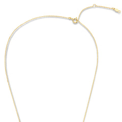 Violet Hamden Venus 925 Sterling Silver Gold-coloured Necklace with Birthstone VH340010-NOV