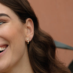 Jackie Gold 14 karat gold Ear Stud JKE24.442