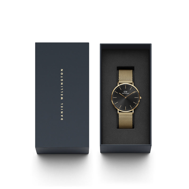Daniel Wellington Classic Revival Gold Watch DW00100631-zoom-