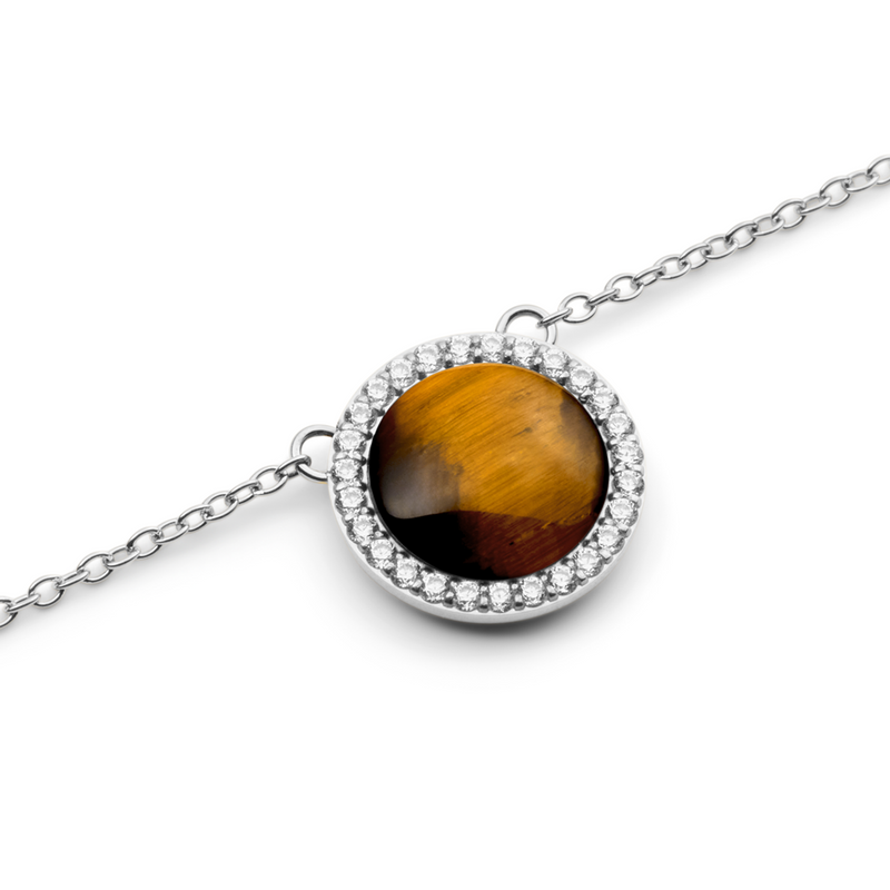 Daniel Wellington Audrey Tiger Eye Choker DW00401457-zoom-