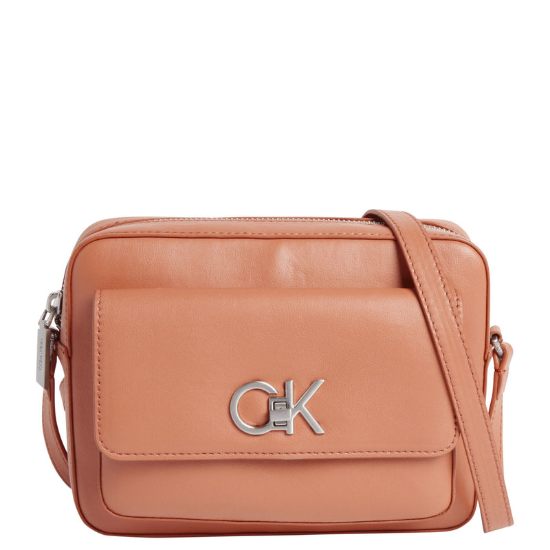 Calvin Klein Re-Lock Orange Crossbody Bag K60K611083GAP-zoom-