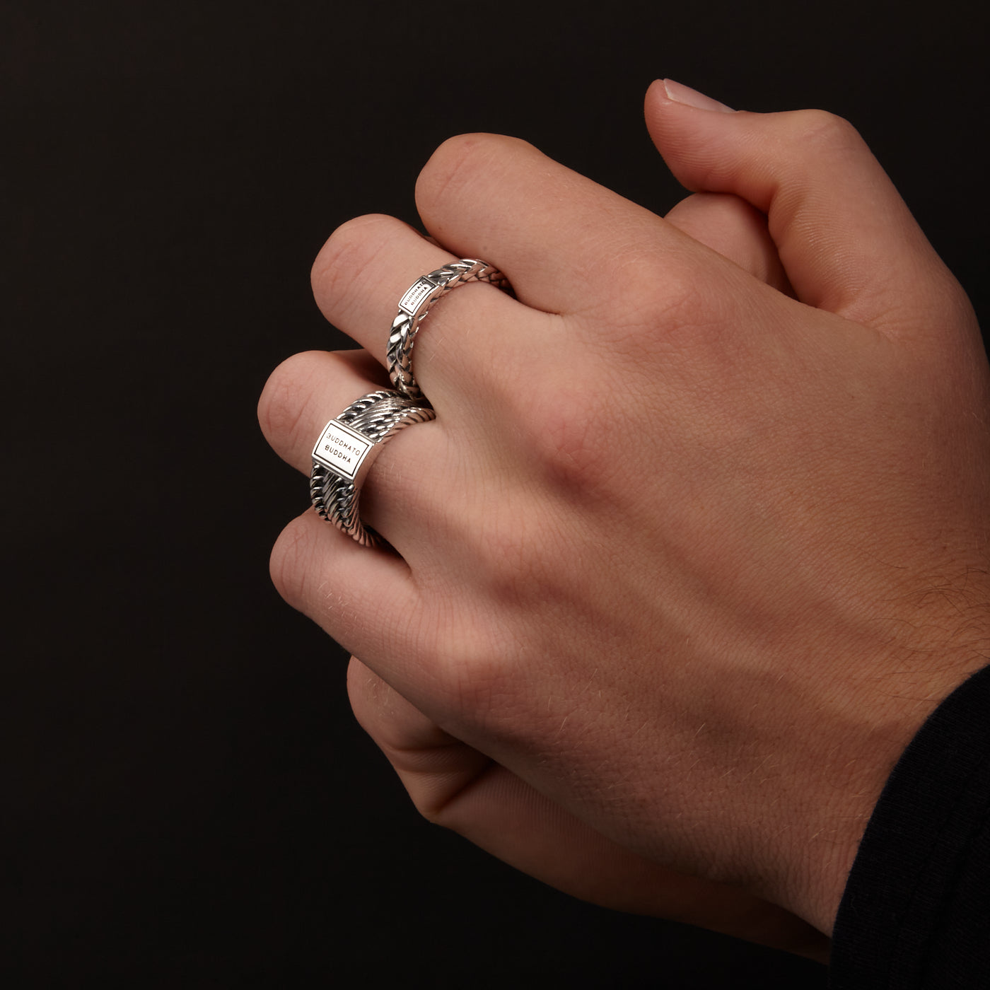 Buddha to Buddha Edwin Small Silver Ring 812 (size 16)