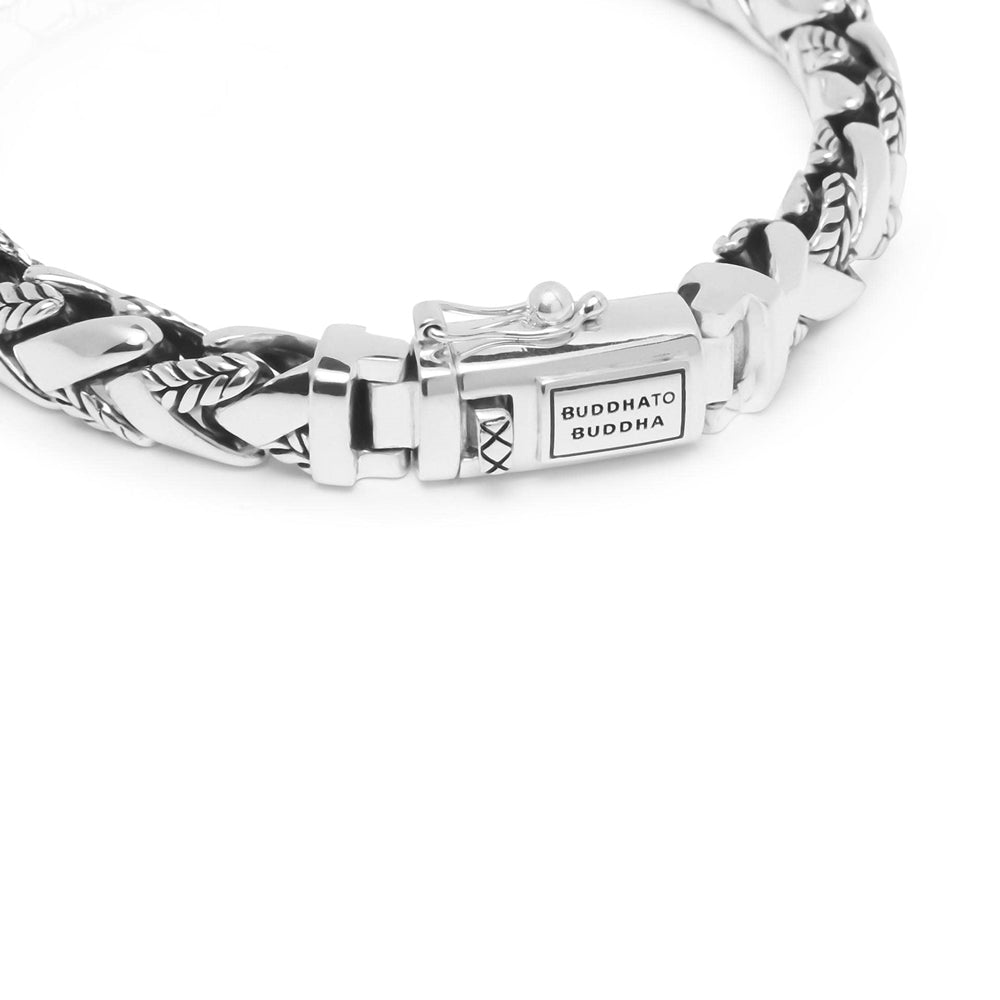 Buddha to Buddha Heritage 925 Sterling Silver George Texture Bracelet BTB128-D