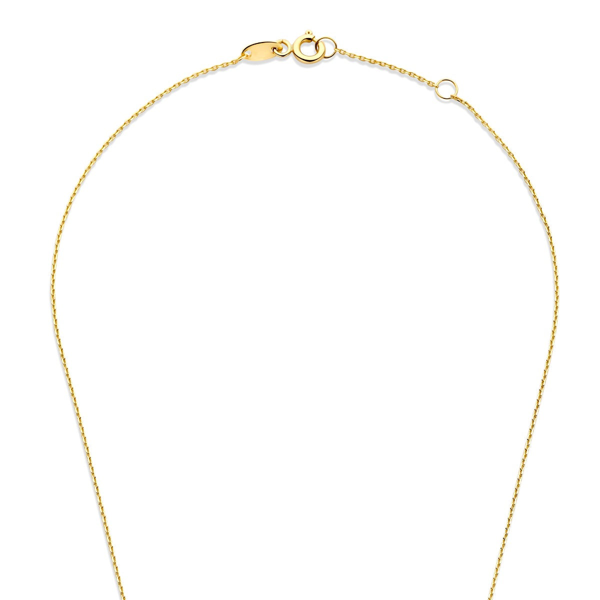 Beloro Jewels Monte Napoleone Stella 9 Karat Gold Necklace BO340044