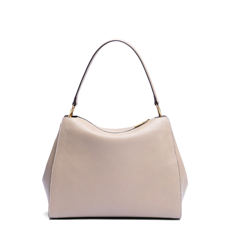 Isabel Bernard Honoré Emma Taupe Shoulder Bag IB21134-078-zoom-