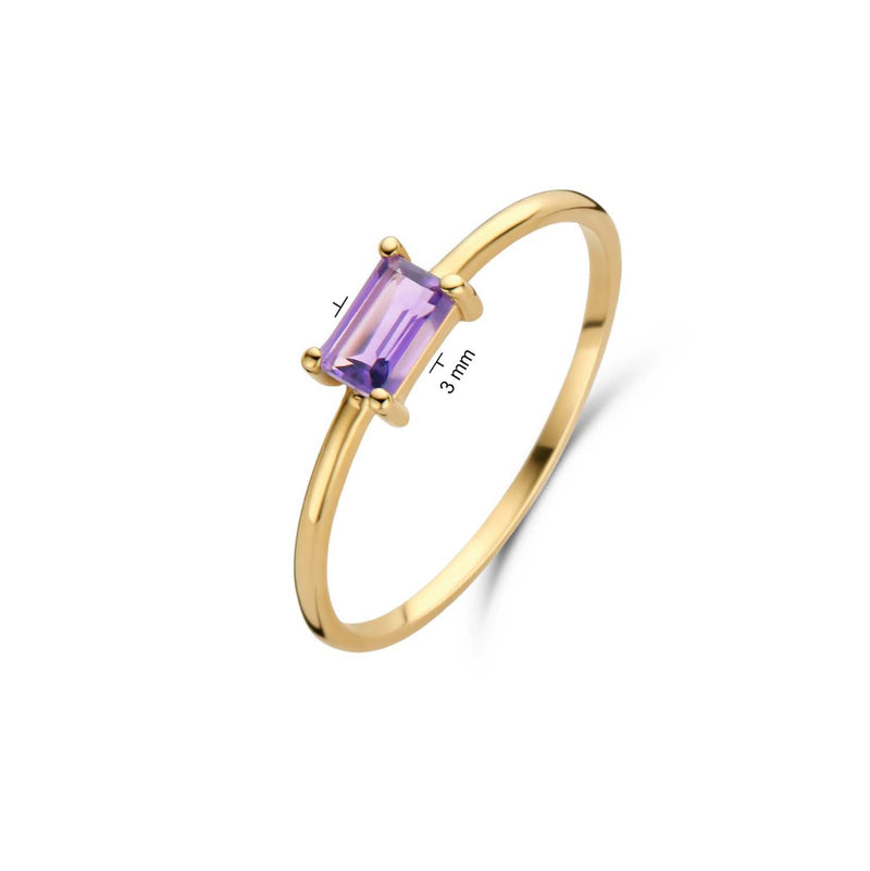 Jackie Gold 14 karat gold Ring JKR22.156.52-zoom-