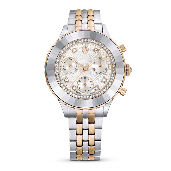 Swarovski Octea Chrono Silver Stainless steel Watch 5672937