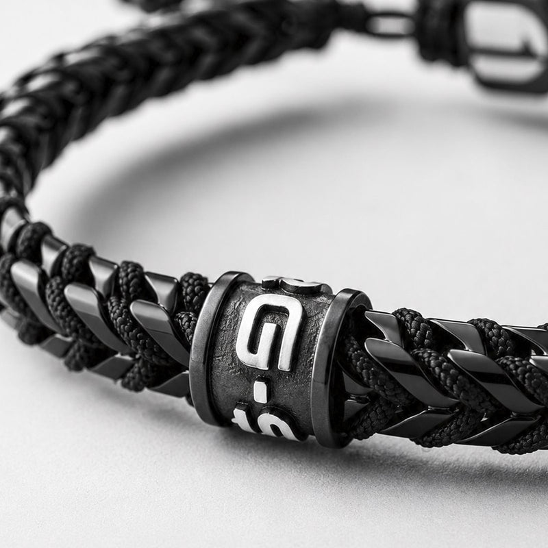 G-Star DualShield Black Nylon Bracelet GSJ.108.02-zoom-