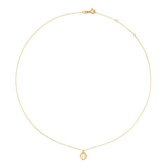 Jackie Gold Spindle 14 Karat Gold Necklace JKN25.551