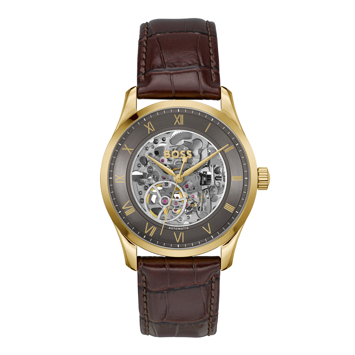Hugo Boss Principe Skeleton Men's Watch HB1514235