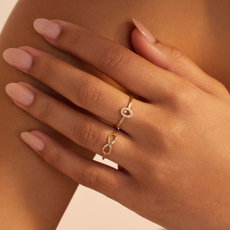 Beloro Jewels Della Spiga 9 carat gold Ring BO330001-60-zoom-
