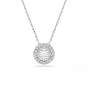 Swarovski Sublima Glam Silver-Tone Necklace 5738246