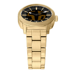 Fossil Machine Big Tic Round Black Dial Watch FS6157