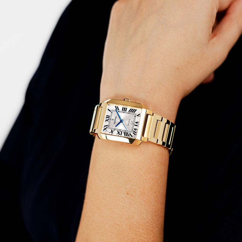 Festina On The Square Gold Watch F20680/1-zoom-