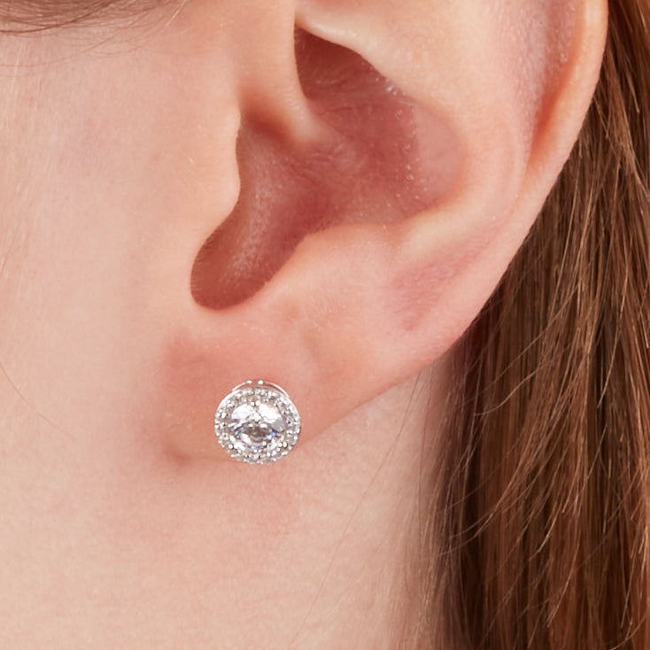 Michael Kors Premium Silver Ear Stud MKC1035AN040-zoom-