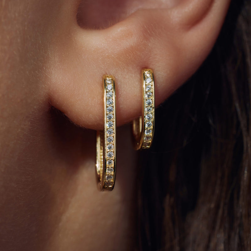 Parte Di Me Sorprendimi 925 Sterling Silver Earrings Giftsetwith14K Gold Plating PDM90061-zoom-