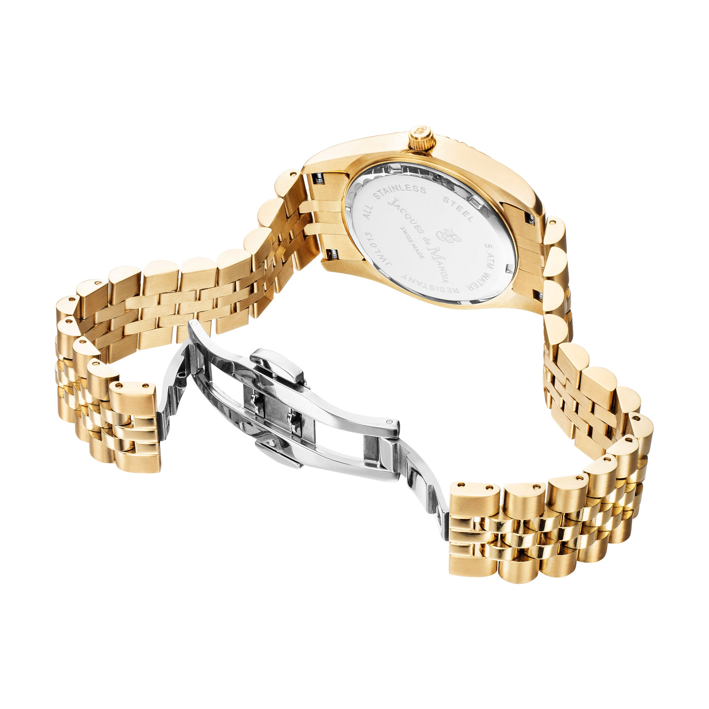 Jacques du Manoir Inspiration Prestige Gold Watch JWL01302