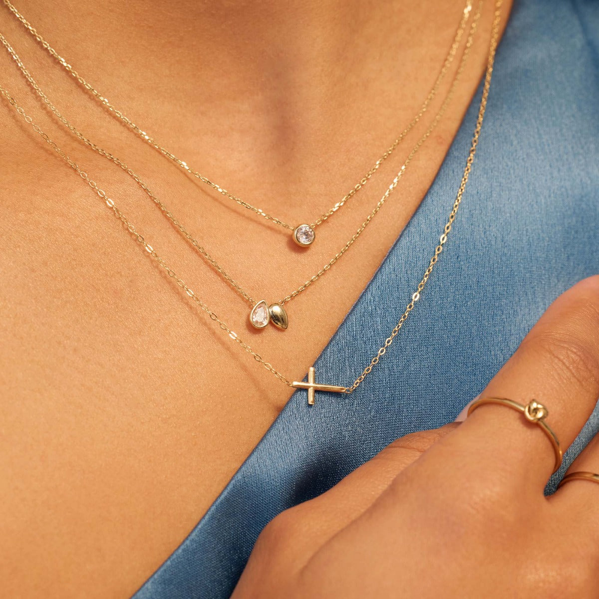 Beloro Jewels Monte Napoleone Natalia 9 carat gold Necklace BO340015