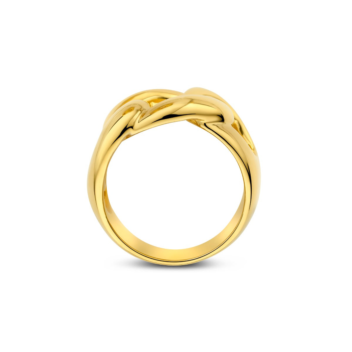 Parte Di Me Bibbiena Poppi Adriane 925 Sterling Silver Gold Plated Ring PDM33069-60
