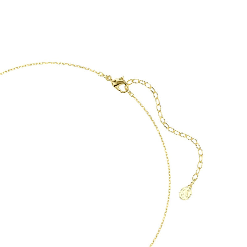 Swarovski Sublima Glam Gold-Tone Choker with Green Accents 5760763-zoom-
