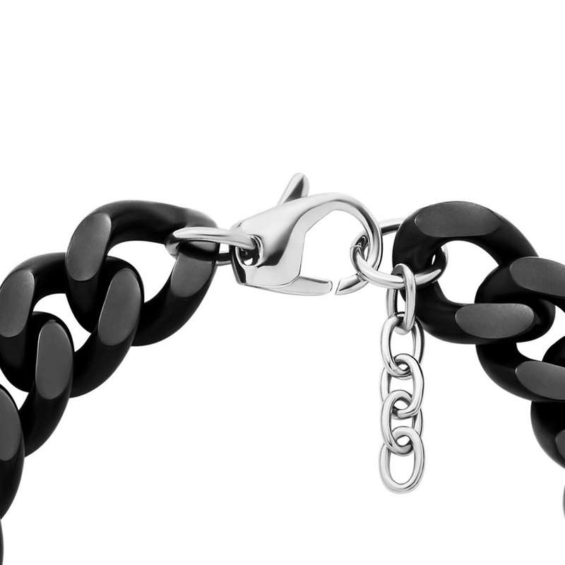 Diesel Oval D Black Bracelet DX1611931-zoom-
