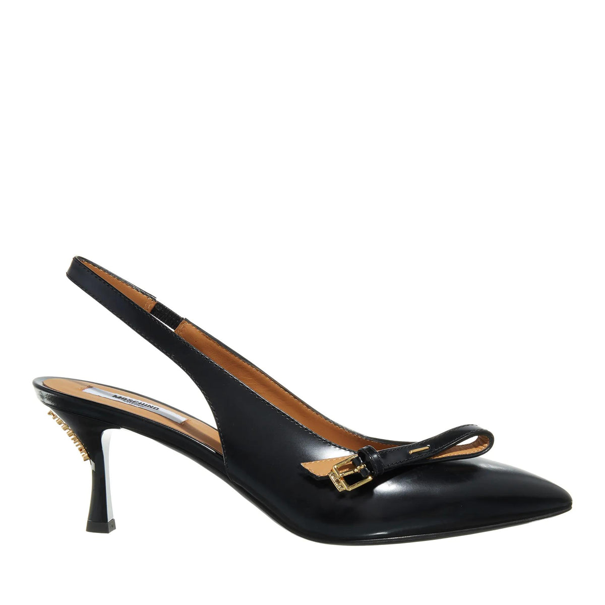 Moschino Zwarte Leren Pumps 2001-A0540808_38