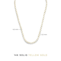 Isabel Bernard Cadeau d'Isabel 14 karat gold necklace and bracelet gift set with freshwater pearls IB90174