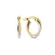 Isabel Bernard Le Marais Adame 14 Karaat Gouden Oorbellen IB360033