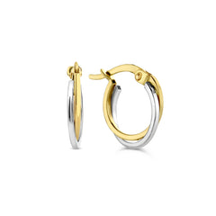Isabel Bernard Le Marais Adame 14 Karaat Gouden Oorbellen IB360033
