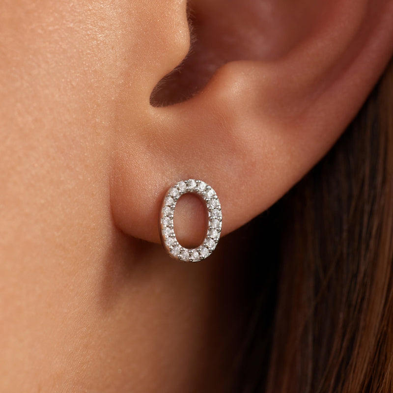 Parte Di Me Bibbiena Poppi Clara 925 Sterling Silver Ear Studs PDM36195-zoom-