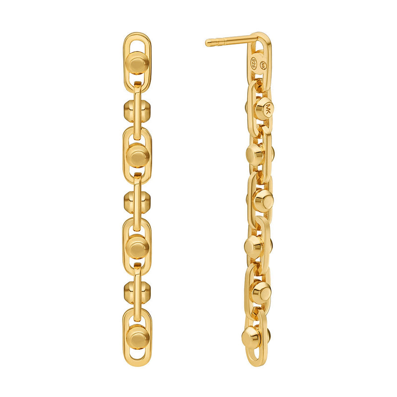 Michael Kors Astor Gold Drop Earrings MKC171000710-zoom-